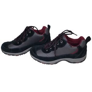 L.L. BEAN Women's Size 9M TEK 2.5 Hiking Shoes Waterproof Insulated Black Gray